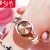 ( circular  Rose Gold) movement watch-face lady watch night-luminous Waterproof high-end woman watch-face