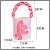 ( pink )Autumn and Winter cotton belt bag woman child day gift portable lovely bag