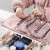 ( Pink)four bag woman high capacity Waterproof bag