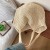 ( Beige)handmade weave bag bag woman summer wind bag hollow shoulder big bag
