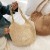 ( Beige)handmade weave bag bag woman summer wind bag hollow shoulder big bag