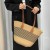 ( black  stripe)summer Stripe shoulder bag high capacity leisure fashion woman bag