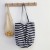 ( stripe)Stripe canvas bag windins leisure bag shoulder high capacity bag