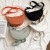 ( rice white)Nylon messenger bag bag woman bag samll bag bag brief shoulder canvas bag