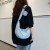 ( white)Nylon bag day all-Purpose messenger bag leisure high capacity canvas bag summer shoulder bag