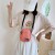 ( Navy blue) bag samll bag man woman bag student all-Purpose samll bag Mini canvas bag