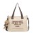 ( khaki )canvas bag woman big student bag high capacity Shoulder bag handbag messenger bag samll