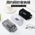 ( white)Mini bag samll nets yarn key zipper coin transparent