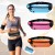 ( black)creative sport leisure bag Waterproof bag Outdoor belt bag