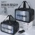 ( black ) high capacity bag transparent bag bag