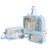( blue large size  )high capacity thick bag bag portable bag woman