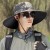 ( gray)summer men hats Outdoor sun hat  big sunscreen sun hat