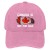 ( red) cotton hat  embroiderylogo cap retro baseball cap