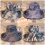 (  Dark gray)sun wind man summer Outdoor ultraviolet-proof Shade super big sunscreen Bucket hat