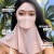 (  black) sunscreen surface long style ultraviolet-proof woman draughty