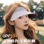 (   black)Seamless sunscreen woman foldable summer ultraviolet-proof sun hat sport