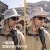 (XMZ black)occidental style sunscreen Bucket hat man summer Outdoor draughty ultraviolet-proof sun hat