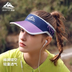 (XMZ ; blue  purple )Outdoor sport hat man woman summer Shade sunscreen hat