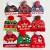 (   )new christmas hat beltD Winter warm woolen Jacquard knitting christmas