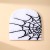 (  black and white) spider Jacquard knitting man woman Winter Outdoor warm woolenins wind