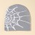 (  black and white) spider Jacquard knitting man woman Winter Outdoor warm woolenins wind