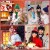 (    Suit )knitting christmas hat set beltD new day deer Jacquard woolen