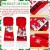 (    Suit )knitting christmas hat set beltD new day deer Jacquard woolen
