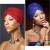 ( black) Nation head bag head  watermelon hat