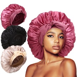 (  black)color belt bow imitate silk width hat woman head