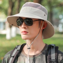 ( black)summer big sun hat man sunscreen draughty Bucket hat Outdoor sport sun..