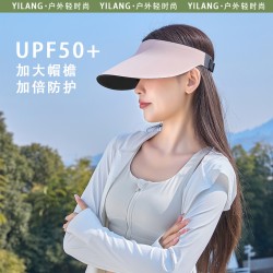 (Dark gray)sunscreen ultraviolet-proof woman summer sport super big draughty S..