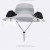 (   Khaki)sunscreen sun hat sun embed wind big wind summer man Outdoor draughty Bucket hat woman