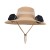 (   Khaki)sunscreen sun hat sun embed wind big wind summer man Outdoor draughty Bucket hat woman