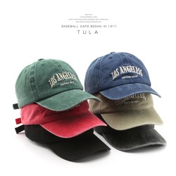 ( green) Word embroidery man baseball cap outdoor sports woman sunscreen Shade..