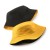 ( blue  black )day woman spring autumn fashion personality Double surface pure color Bucket hat Outdoor sunscreen Shade sun hat h