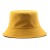 ( blue  black )day woman spring autumn fashion personality Double surface pure color Bucket hat Outdoor sunscreen Shade sun hat h