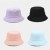 ( yellow)Korean style color Bucket hat woman day summer student lovers sun hat hat