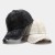 ( black) Cowboy blue baseball cap hole cap woman head sunscreen