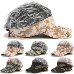 (Coffee + gray)  baseball cap manins head trend cap woman leisure high hat
