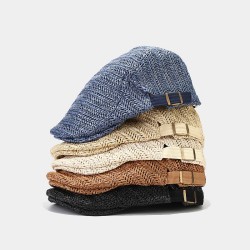 ( black)day woman pure color sunscreen short cap man summer Sandy beach
