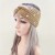 (   black ) Pearl woolen belt warm head belt knitting belt width head