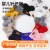 ( black) Baby hats pure color woolen hedging fetal headII