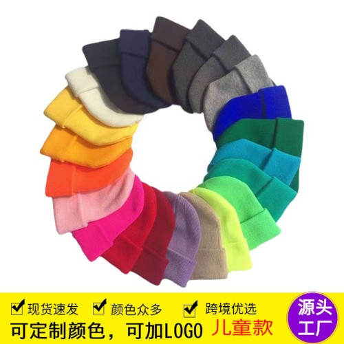 ( black)child woolen man woman big pure color woolen knitting child knitting