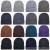 ( black) black knitting big head knitting woolen hat man style