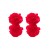 occidental style exaggerating summer day Cloth multicolor big flowers earring sweet long tassel leaves earrings