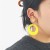 occidental style Bohemia wind Round earrings color weave hollow Earring exaggerating flowers earring
