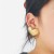 occidental style exaggerating surface love heart-shaped ear stud lady fashion summer brief gilded earrings Ear