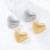 occidental style exaggerating surface love heart-shaped ear stud lady fashion summer brief gilded earrings Ear
