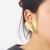 ( Gold)occidental styleI high exaggerating love woman earrings brief heart-shaped fashion Bohemian style