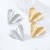 ( Gold)occidental styleI high exaggerating love woman earrings brief heart-shaped fashion Bohemian style